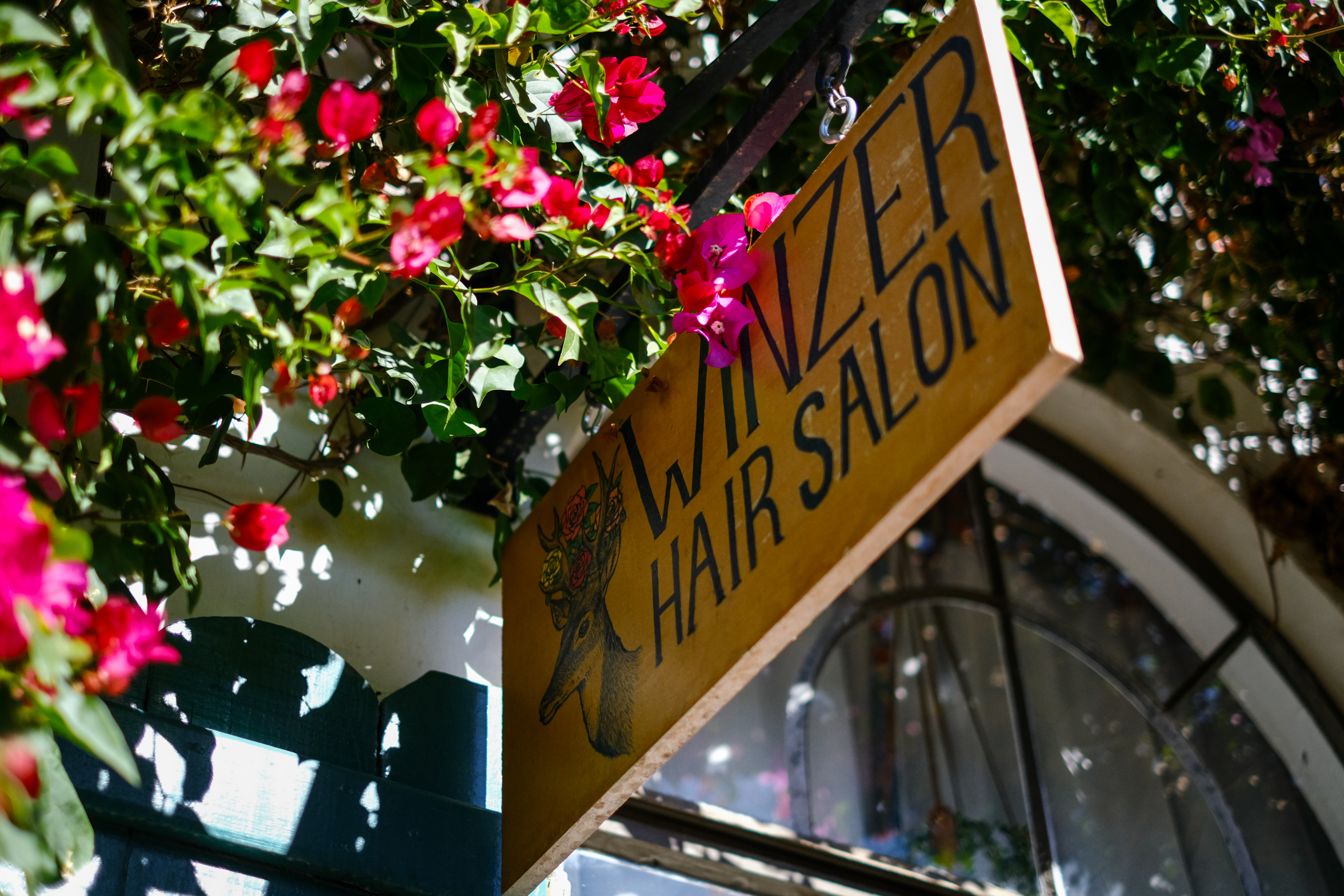 Water Hair Salon sign